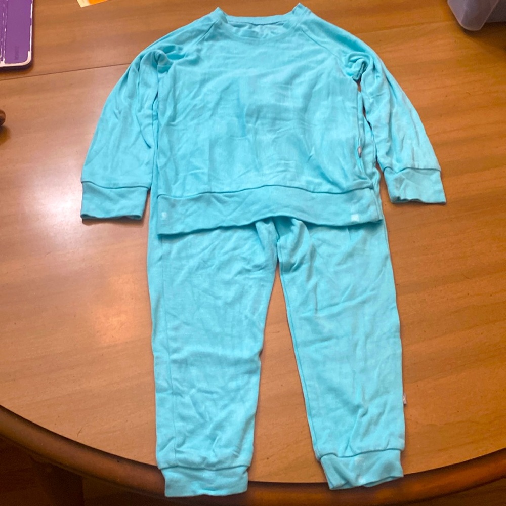 Kyte baby bamboo jogger set 3T Robin color